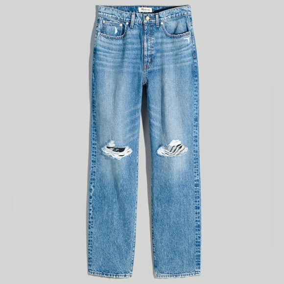 Madewell The Dadjean in Brockport Wash: Ripped Edition - Picture 4 of 16